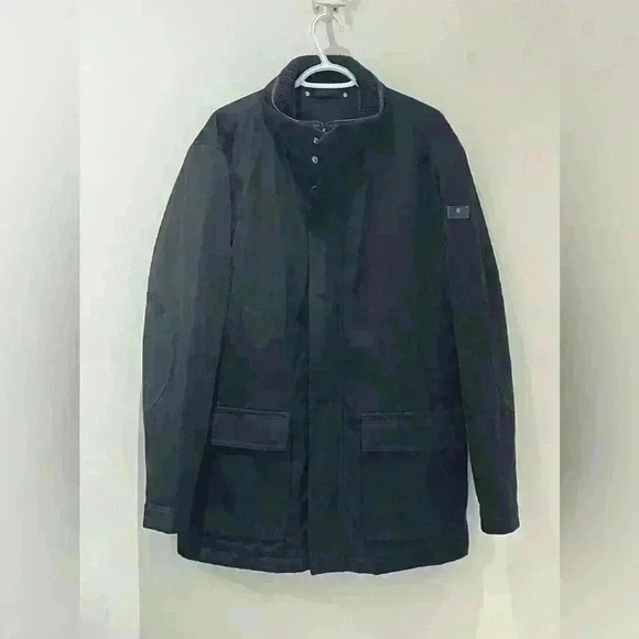 Milestone Men’s modern fit winter Jacket black in size  large - Picture 1 of 15
